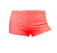SKST003 design split women's swimming trunks style custom-made anti-exposure swimming trunks style women's swimming trunks make solid color square swimming trunks style swimming trunks factory detail view-6
